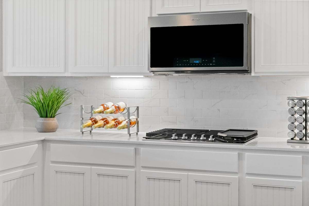 Plan 2381 - Kitchen tile backsplash