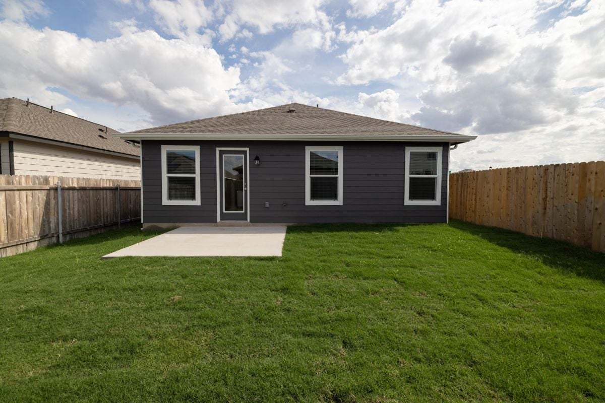 Rear exterior