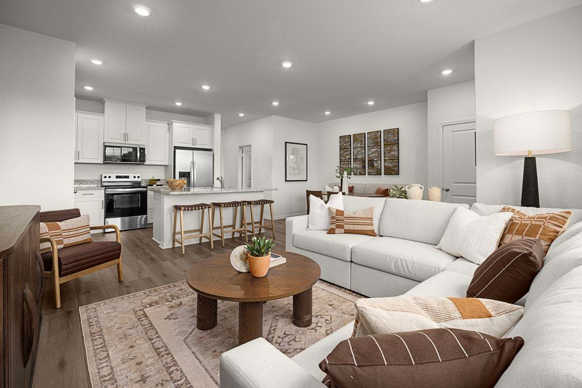 Plan 1579 Modeled - Great room
