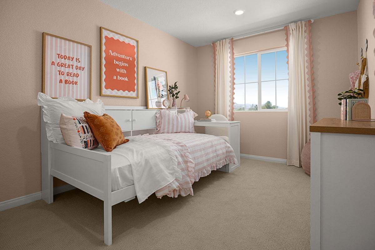 Plan 1579 Modeled - Bedroom 3