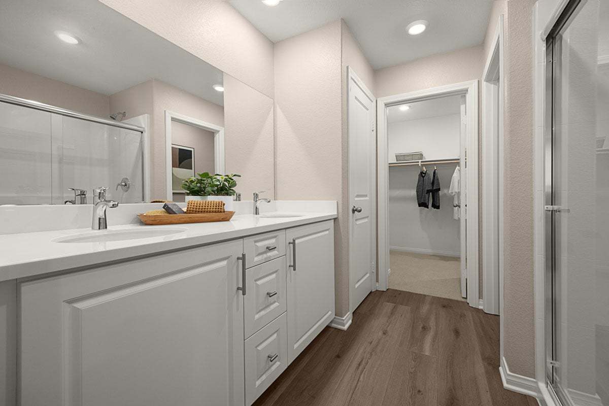 Plan 1579 Modeled - Primary bedroom
