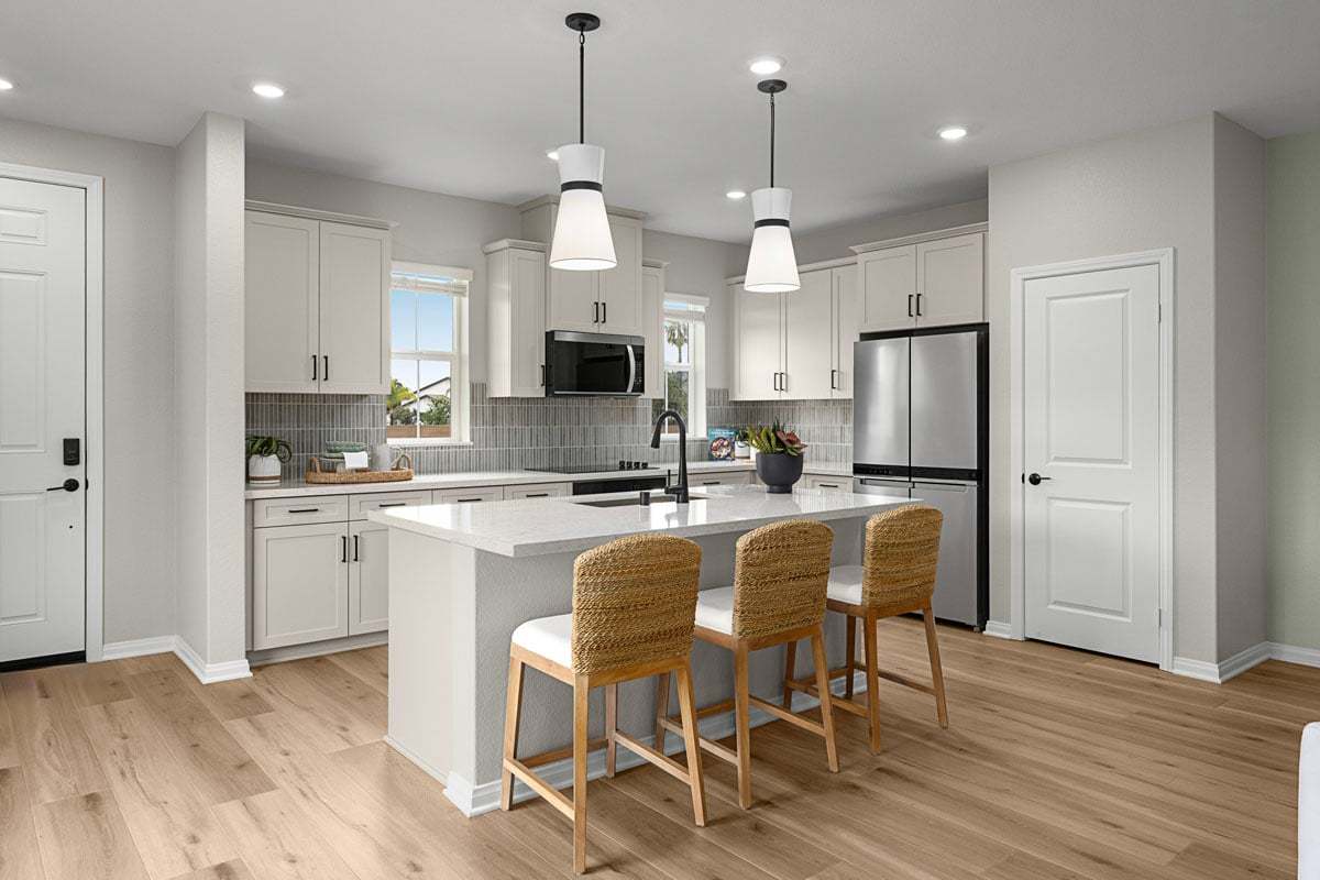 Plan 1866 Modeled - Kitchen