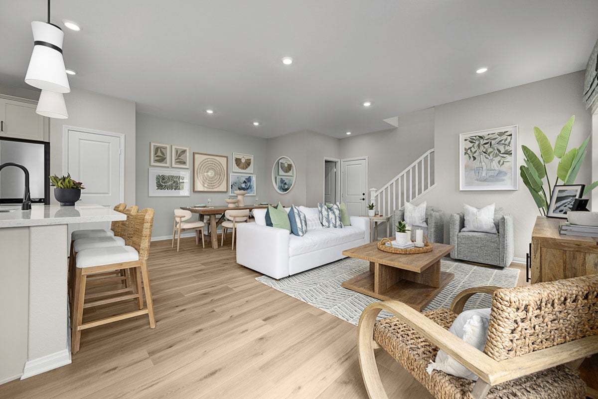 Plan 1866 Modeled - Great room