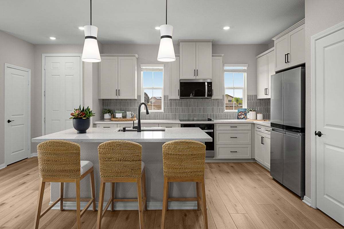 Plan 1866 Modeled - Kitchen