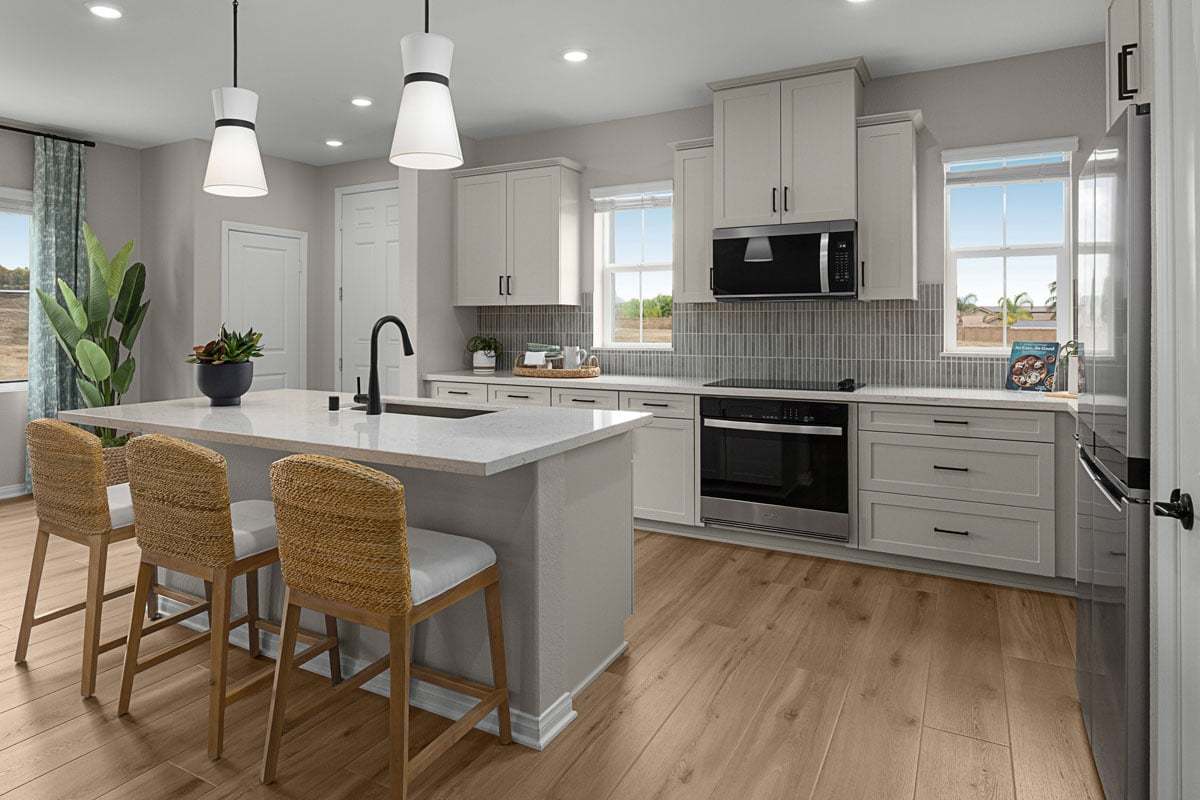 Plan 1866 Modeled - Kitchen