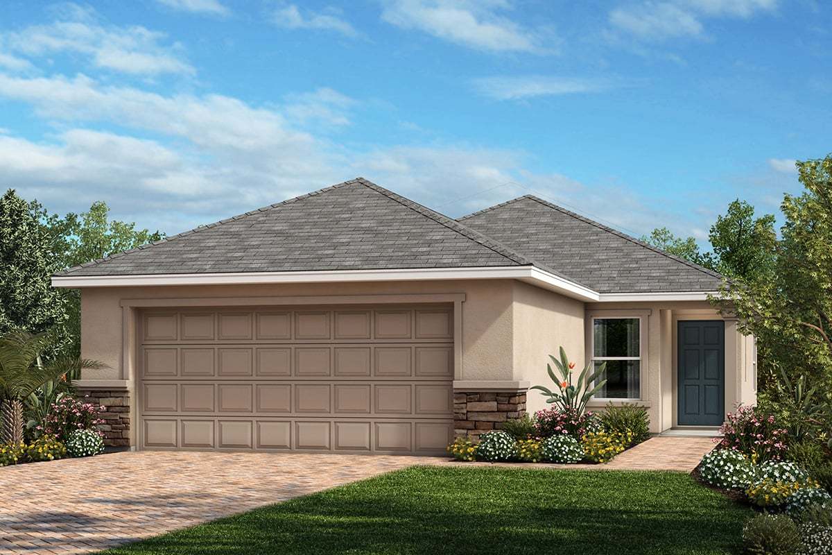 Plan 1637 Modeled - Reserve at Forest Lake I: Lake Wales, Florida - KB Home