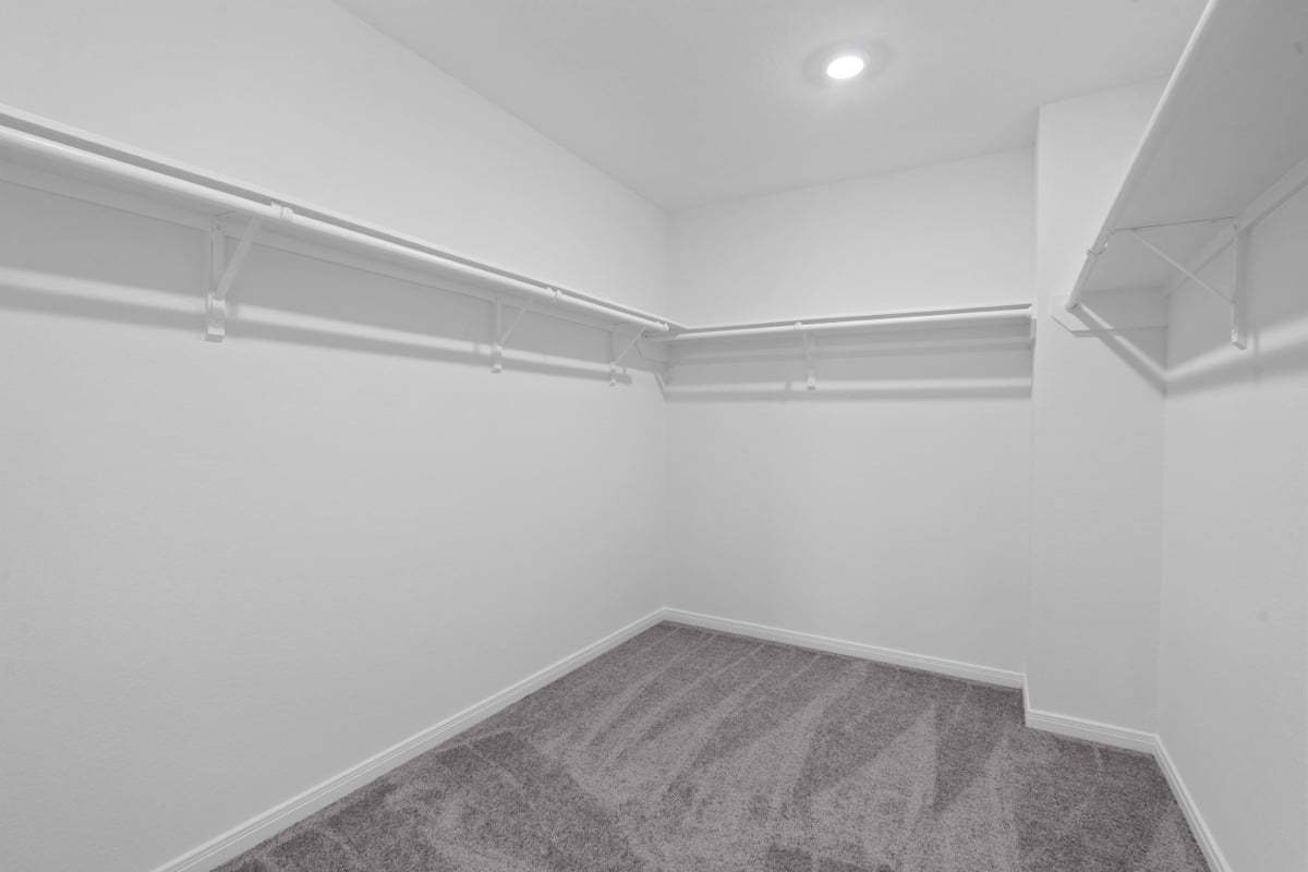 Primary walk-in closet