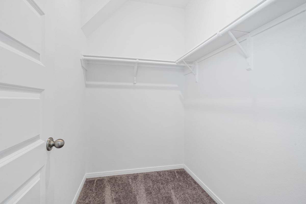 Primary walk-in closet