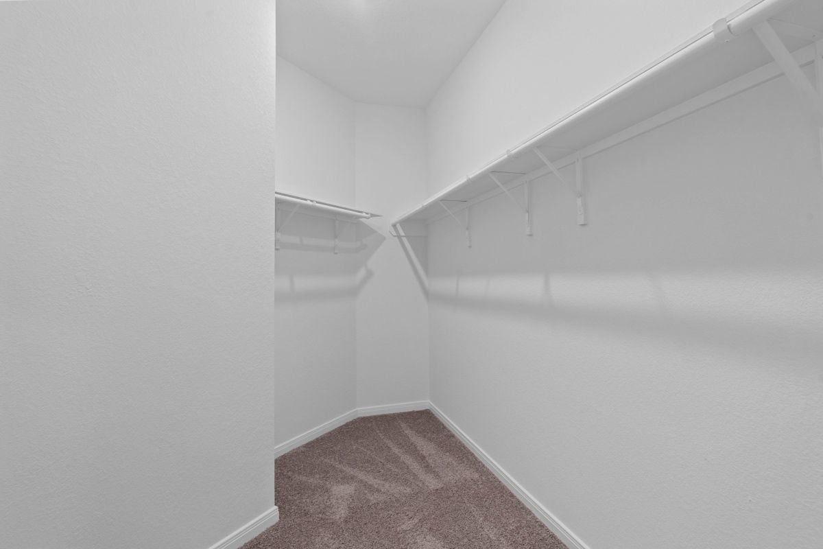 Primary walk-in closet