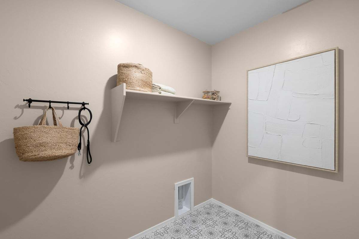 Plan 2013 Modeled - Dedicated laundry room