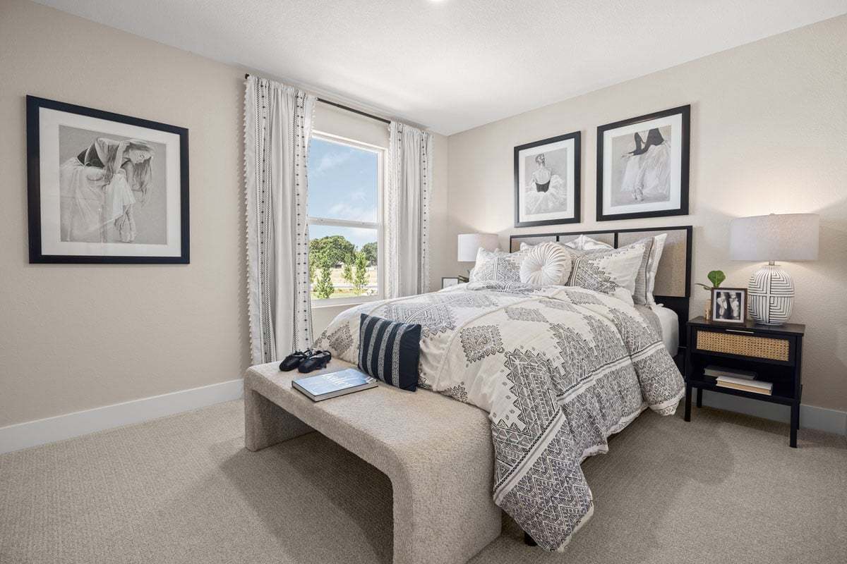 Plan 2236 Modeled - Spacious secondary bedrooms