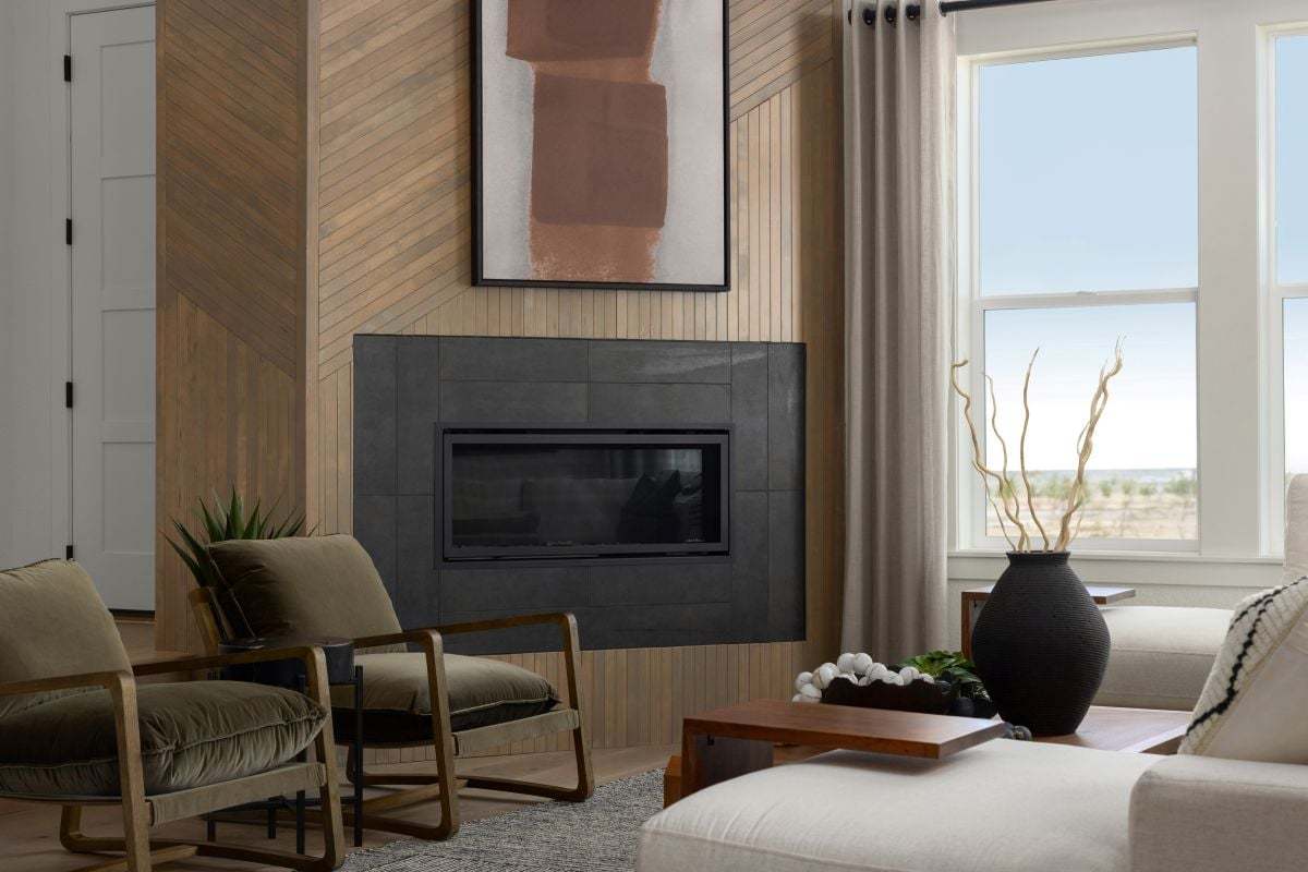 Plan 2483 Modeled - Fireplace at great room