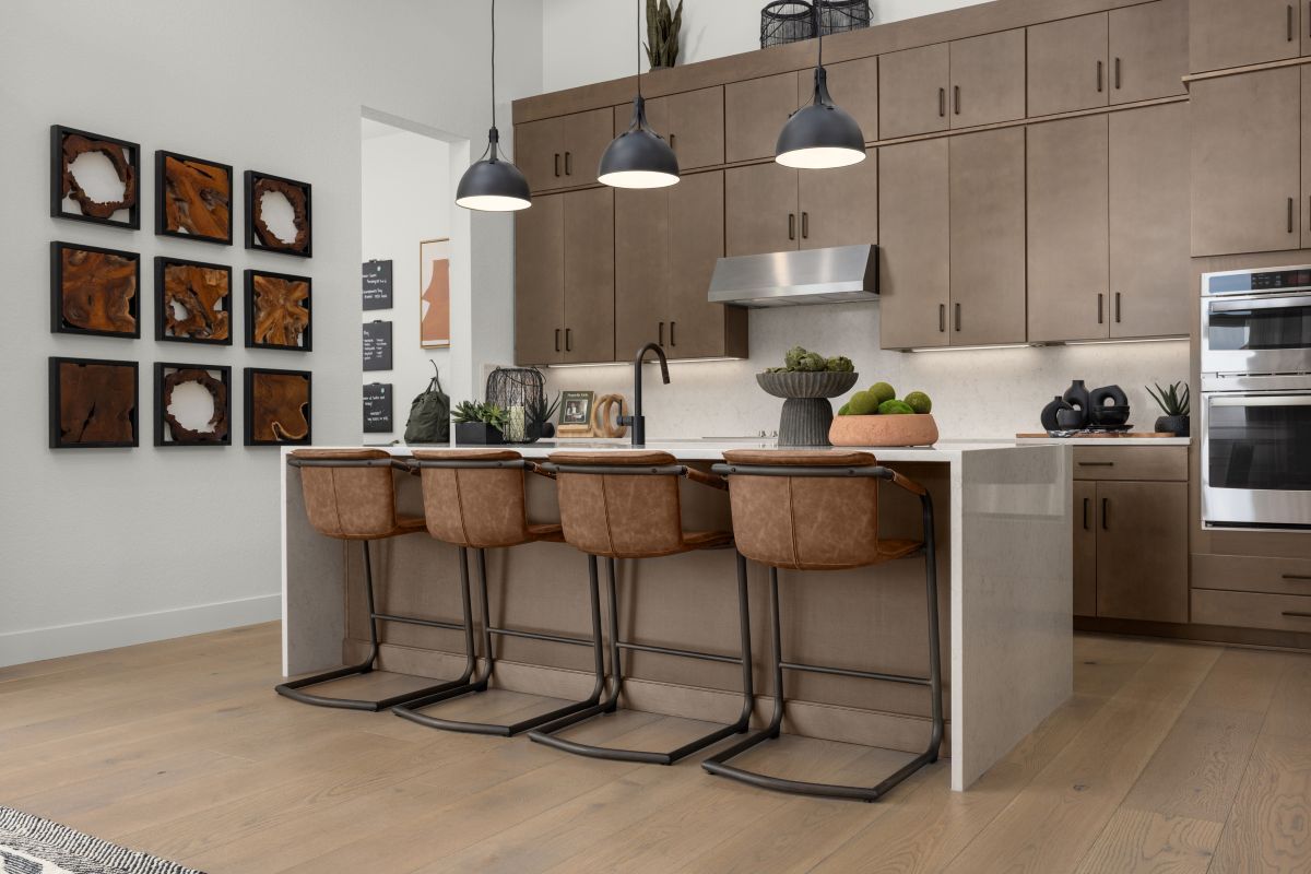 Plan 2483 Modeled - Kitchen island