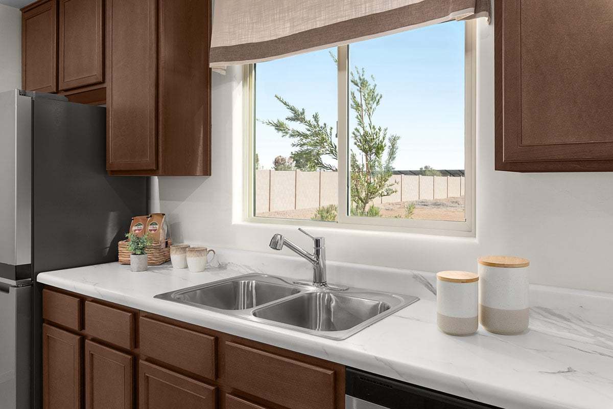 Plan 1465 Modeled - Upgraded stainless steel kitchen sink