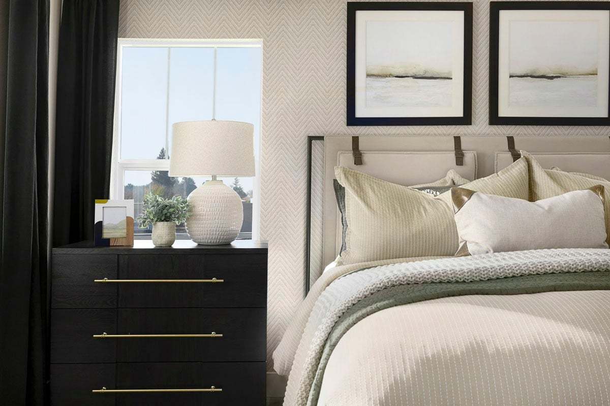 Plan 2111 Modeled - Spacious primary bedroom