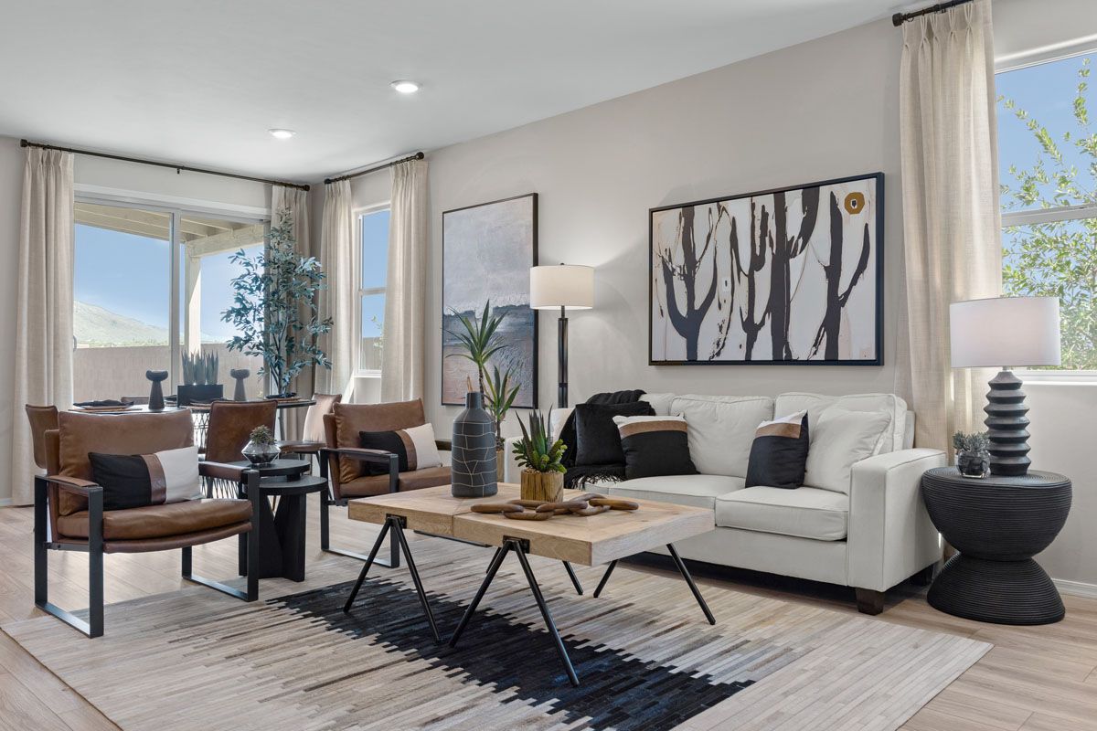 Plan 1262 - Spacious great room