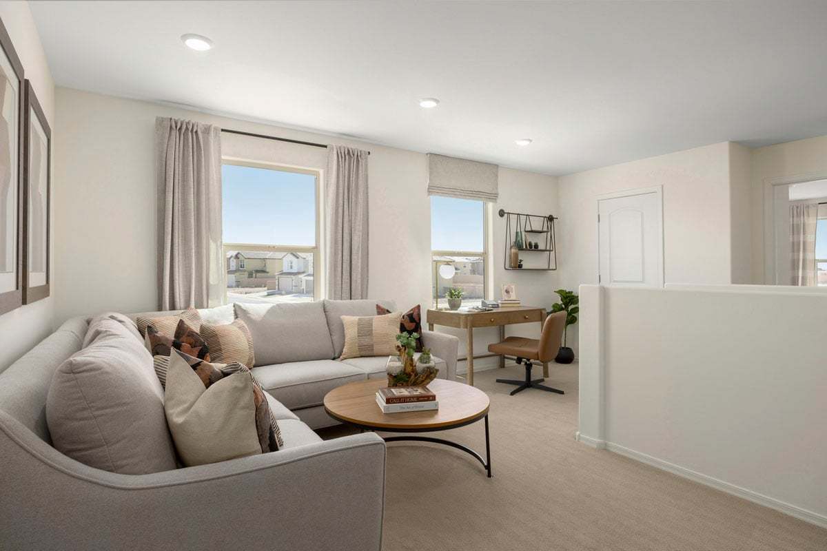 Plan 1768 Modeled - Spacious loft