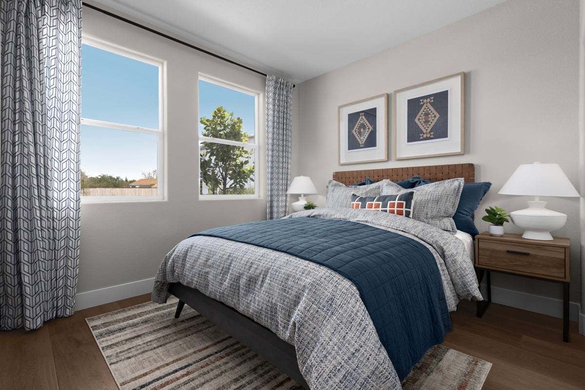 Plan 1887 Modeled - Spacious secondary bedrooms