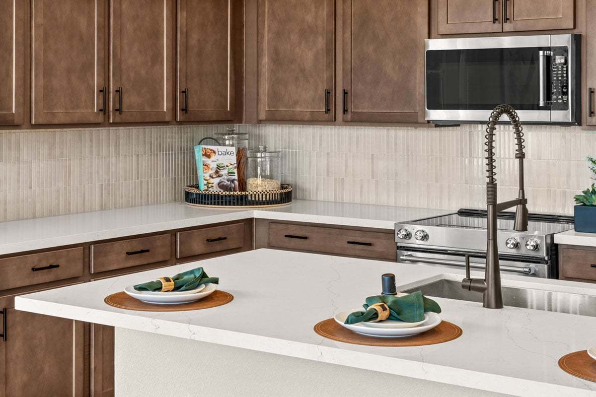 Plan 1685 Modeled - Quartz kitchen countertops
