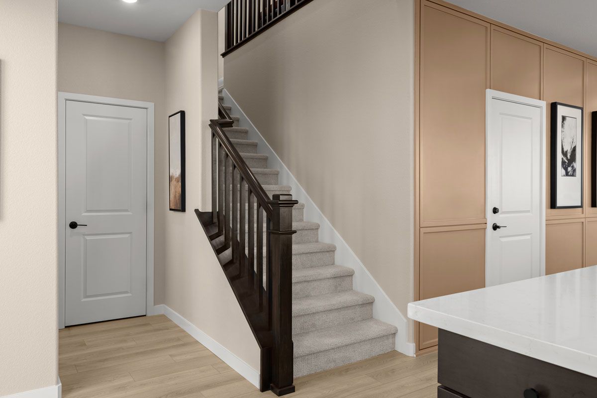 Plan 1708 Modeled - Open stair rail