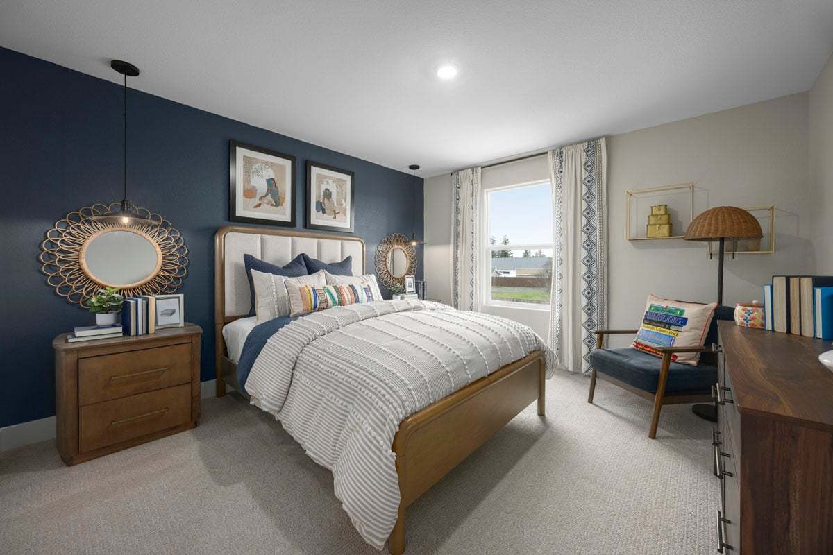 Plan 2388 Modeled - Spacious secondary bedrooms