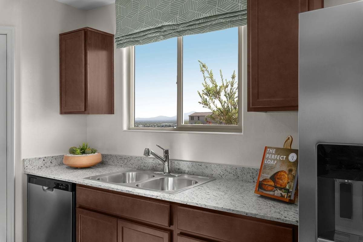 Plan 1465 Modeled - Granite kitchen countertops