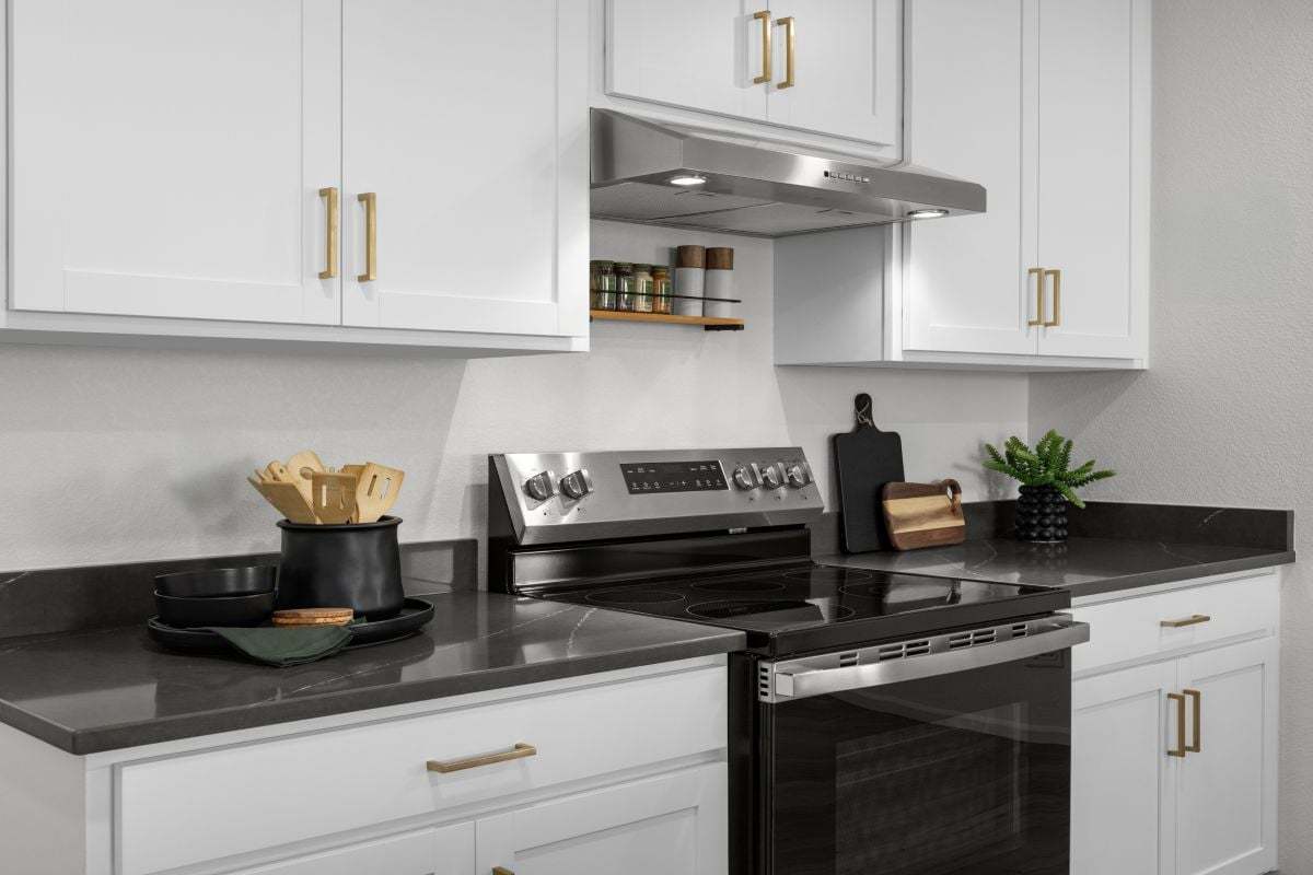 Plan 1382 Modeled - Quartz kitchen countertops