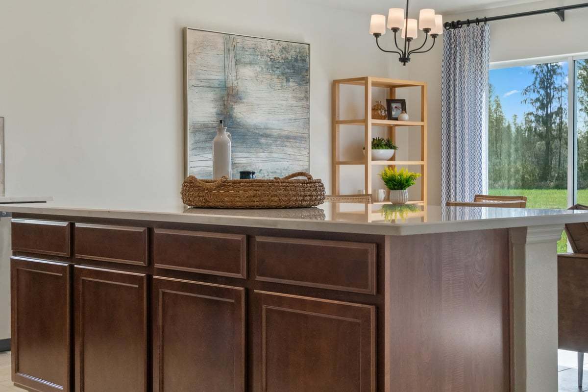 Plan 1541 Modeled - Kitchen island