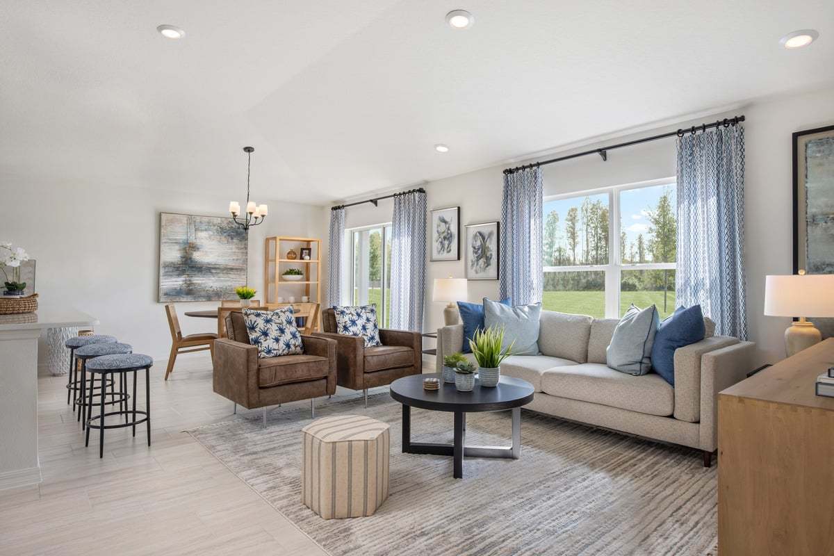 Plan 1541 Modeled - Great room