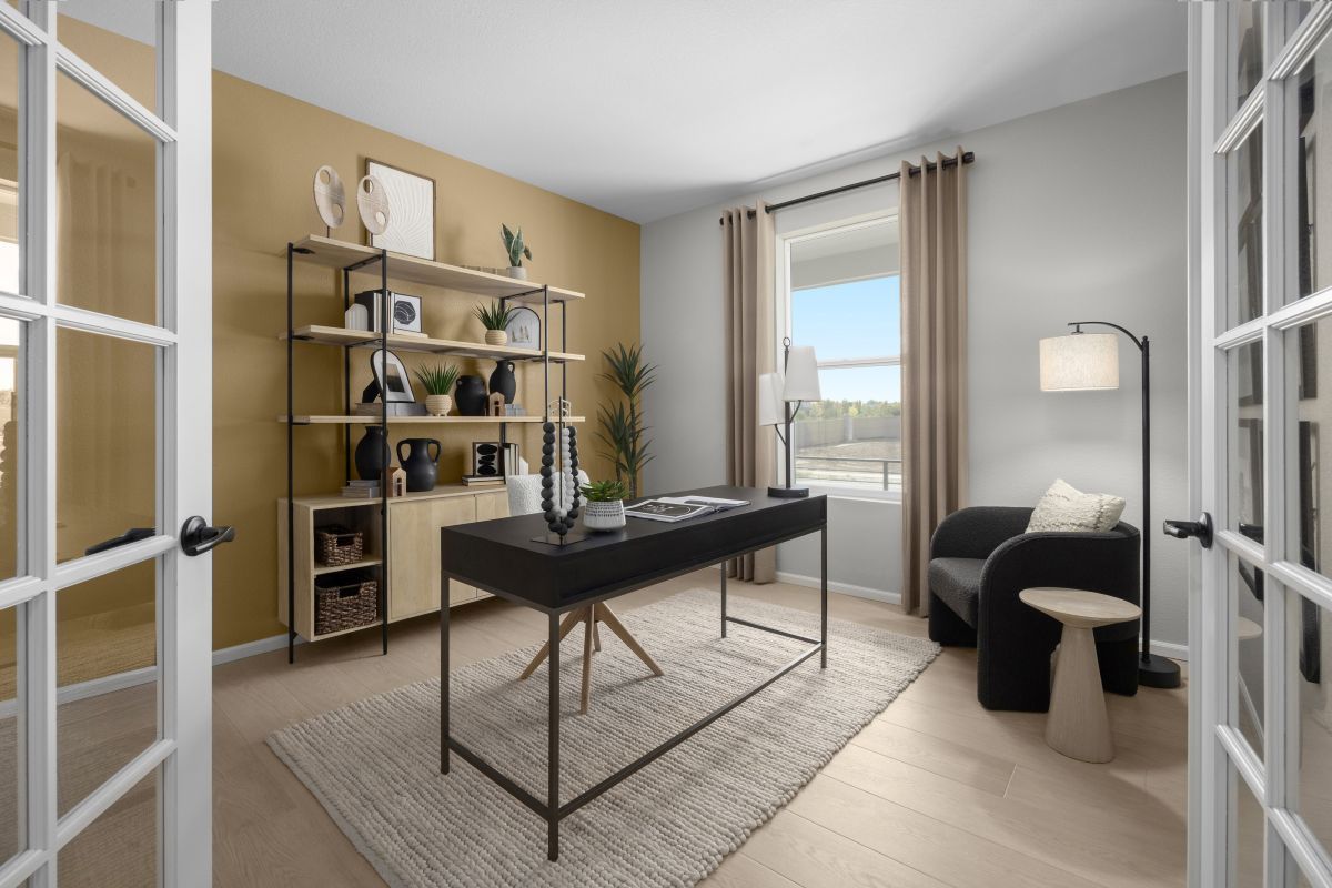 Plan 2390 Modeled - Den