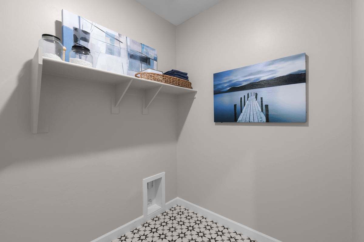 Plan 2013 Modeled - Dedicated laundry room