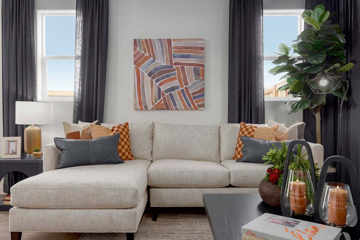Plan 1688 Modeled - Spacious great room