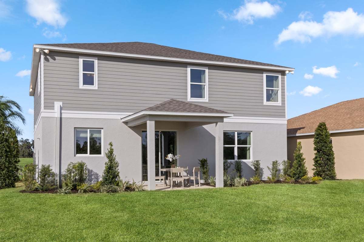 Plan 2566 Modeled - Covered patio