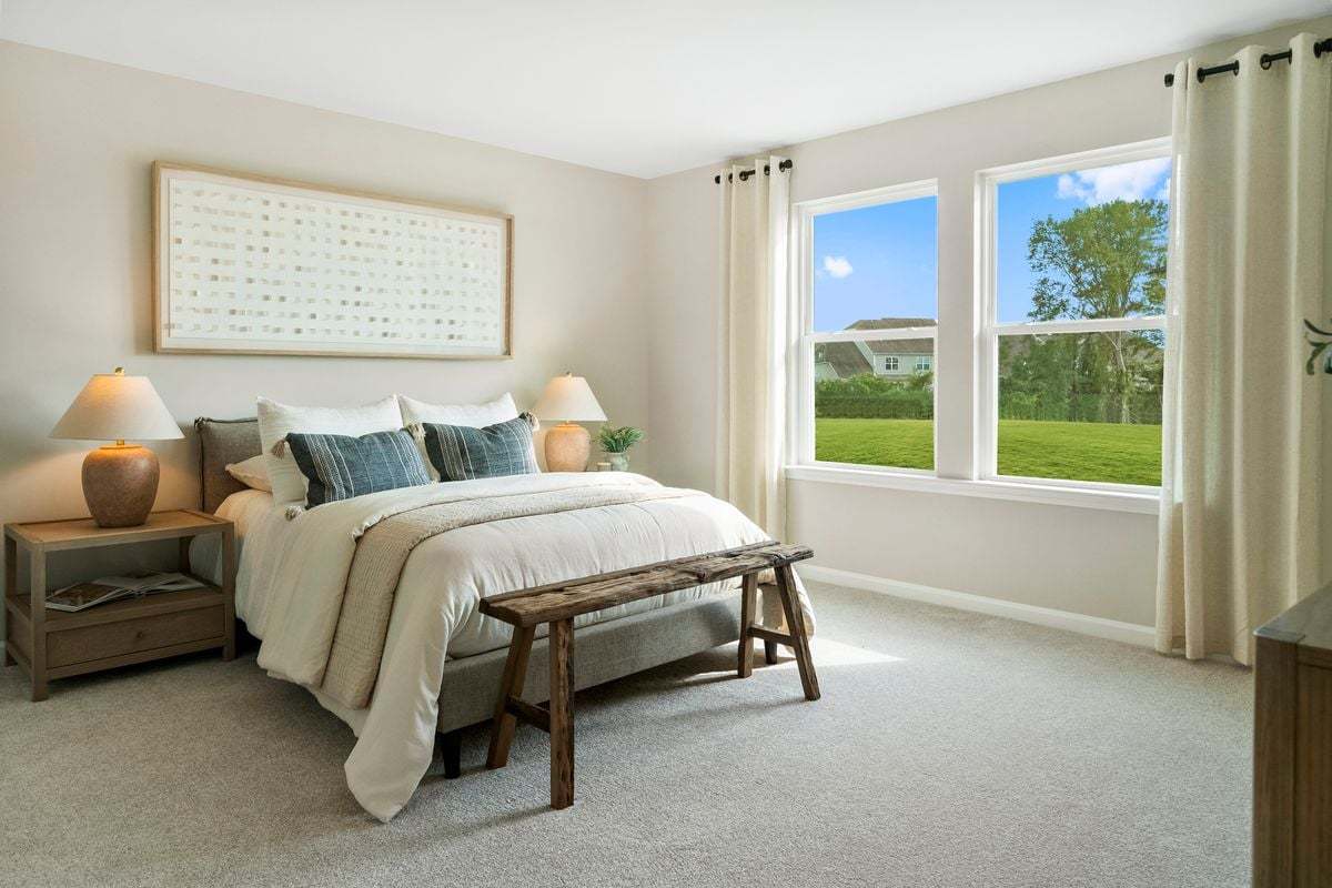 Plan 2764 Modeled - Spacious secondary bedrooms