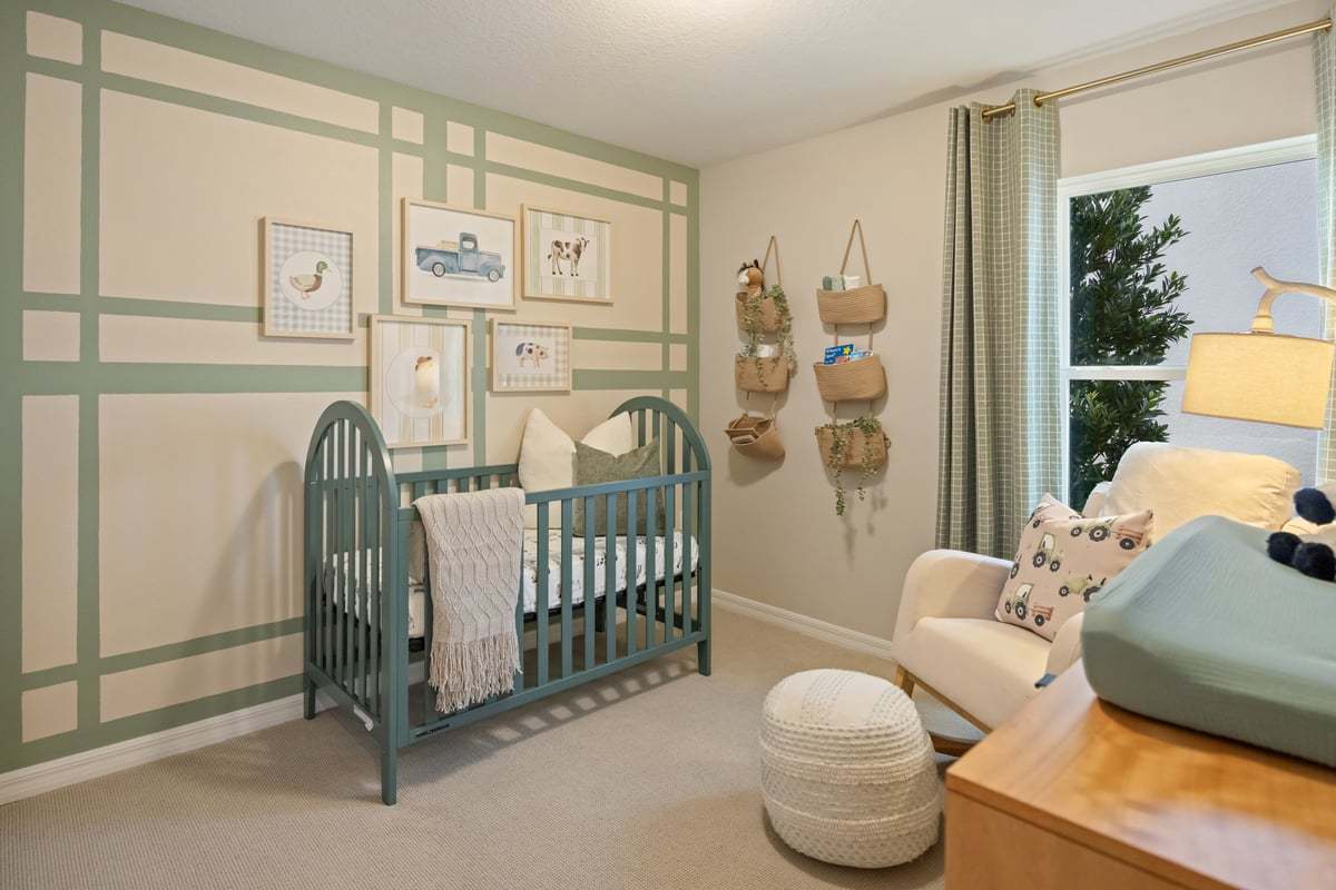 Plan 1989 Modeled - Spacious secondary bedrooms