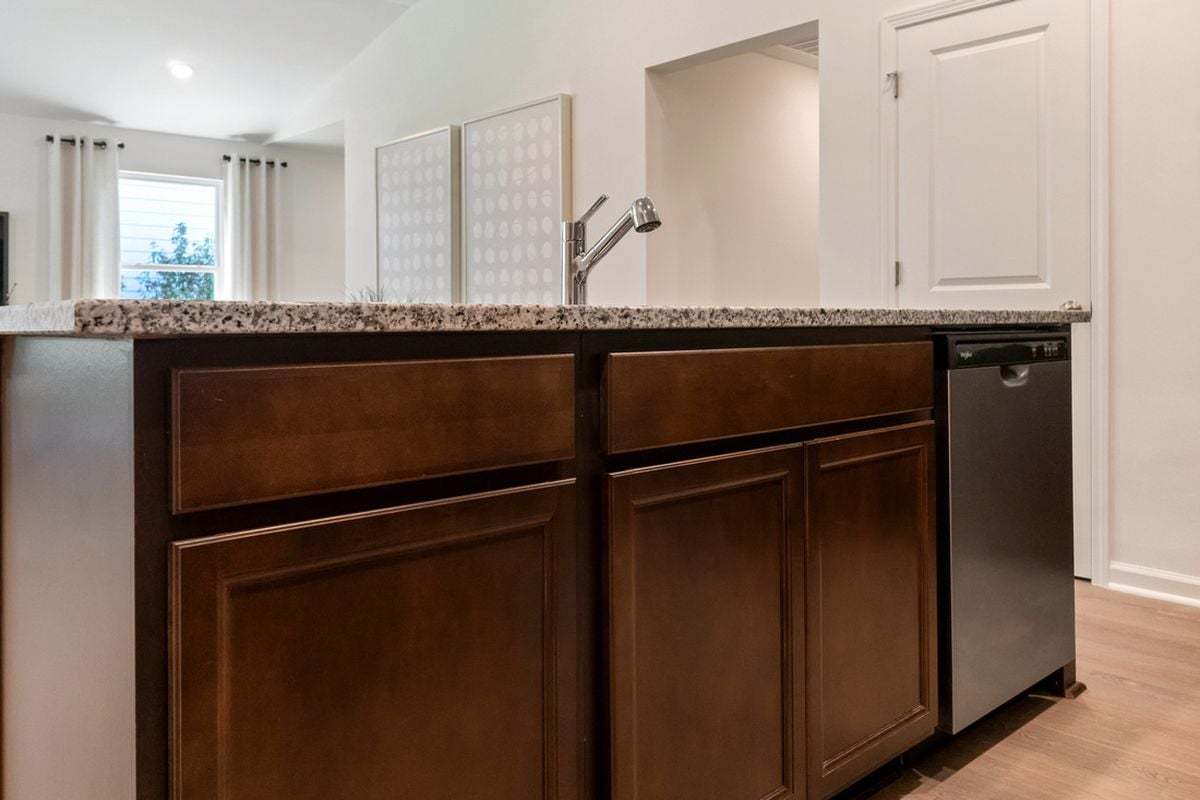 Plan 1501 Modeled - Granite kitchen countertops