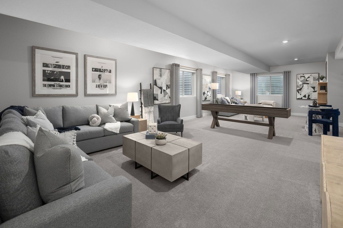 Plan 1942 Modeled - Basement