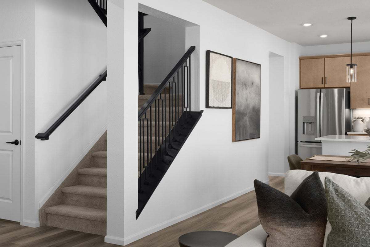 Plan 2651 Modeled - Open stair rail