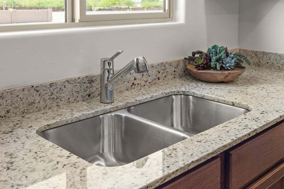 Plan 1465 Modeled - Granite kitchen countertops