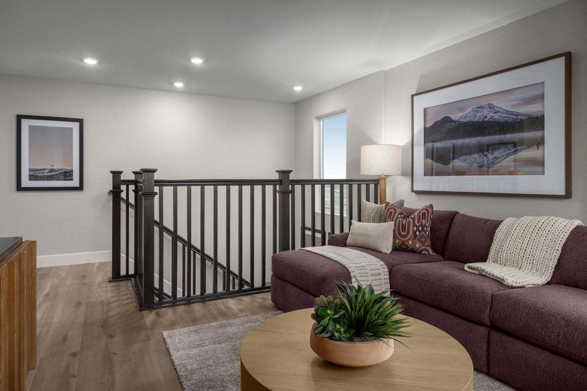 Plan 2391 Modeled - Open stair rail