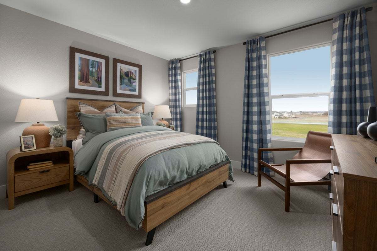 Plan 2391 Modeled - Spacious secondary bedrooms