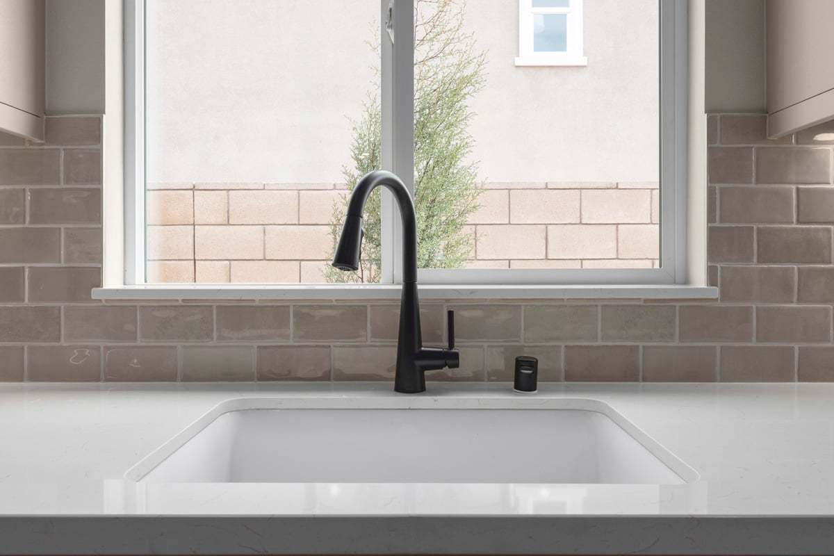 Plan 2083 Modeled - Optional black plumbing fixtures