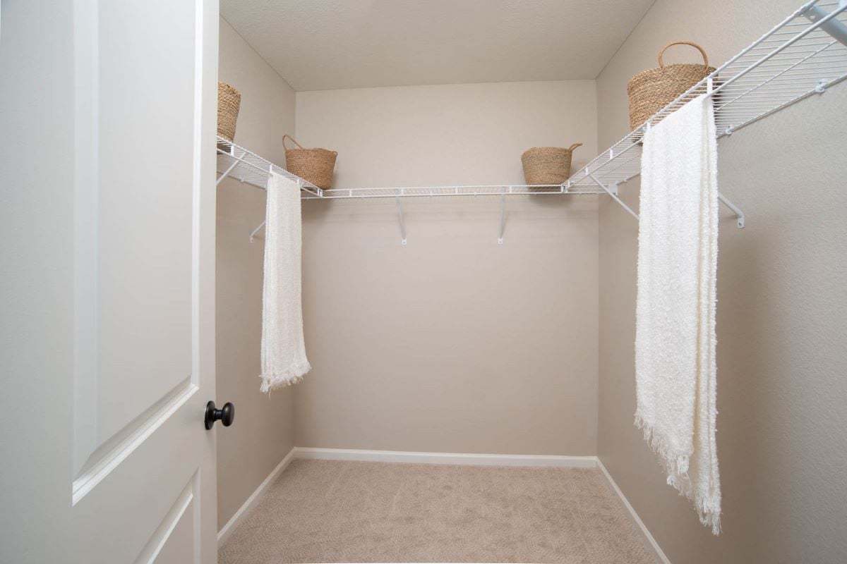 Plan 2390 - Large walk-in closet at primary suite