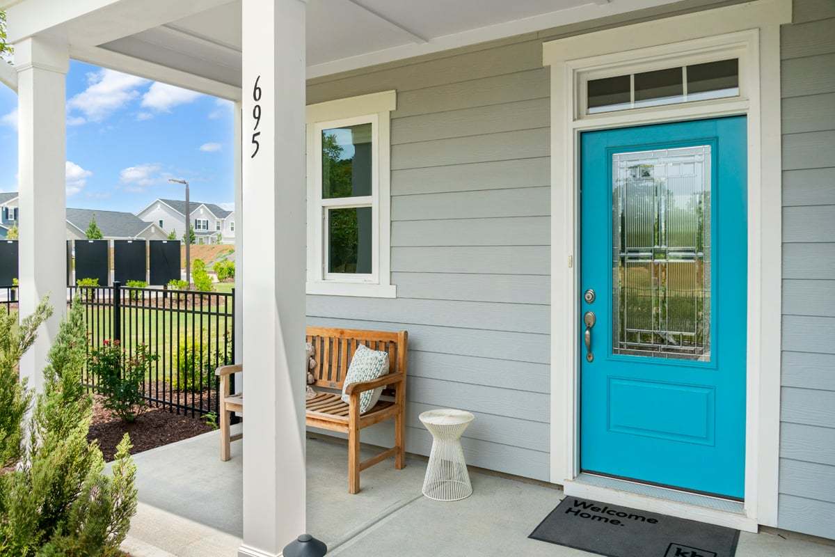 Plan 1702 Modeled - Front porch