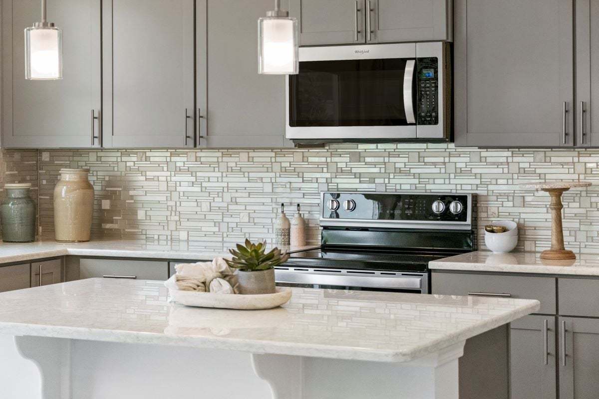 Plan 1702 Modeled - Kitchen island