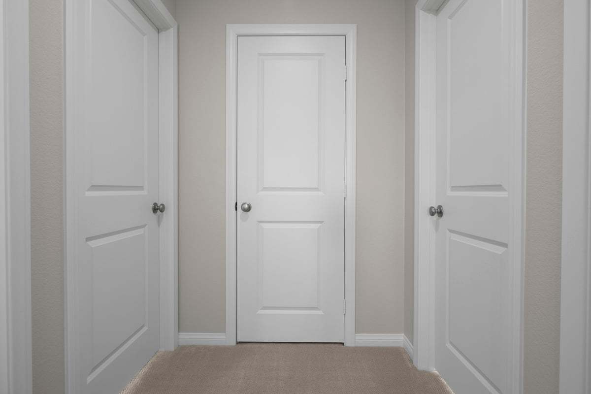 Plan 2534 Modeled - Two-panel interior doors