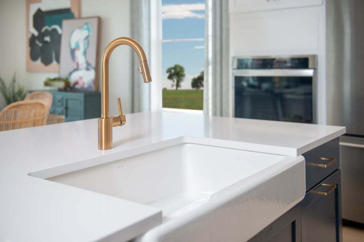 Plan 2193 - Kitchen sink with WaterSense® labeled faucets