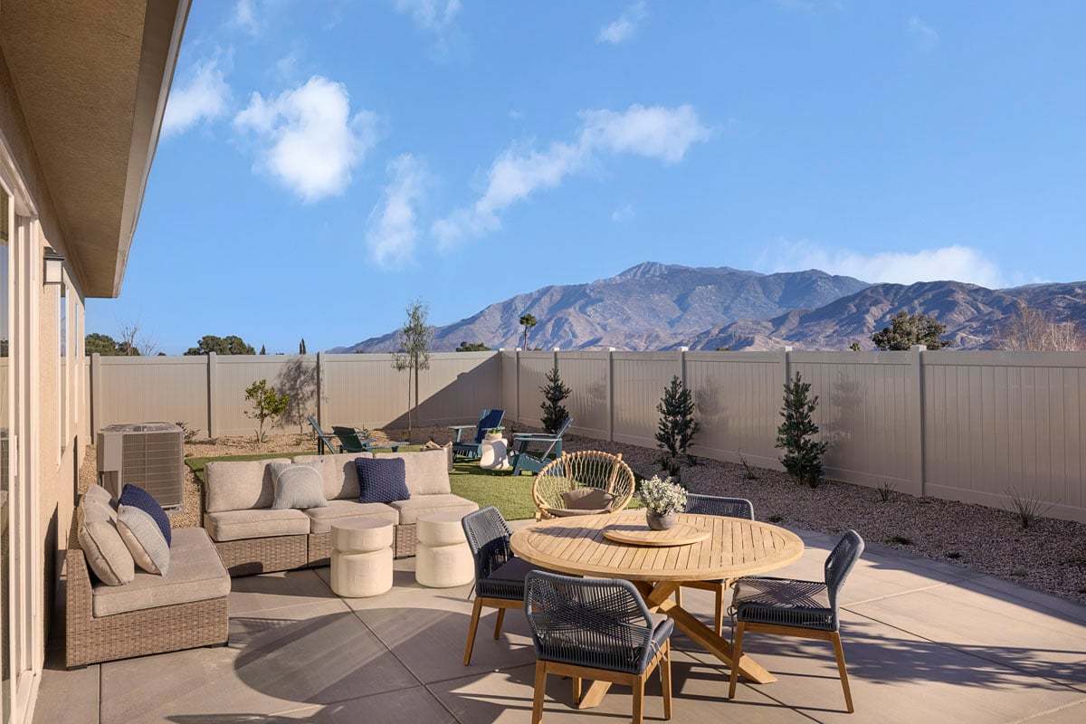 Plan 2379 Modeled - Spacious backyard