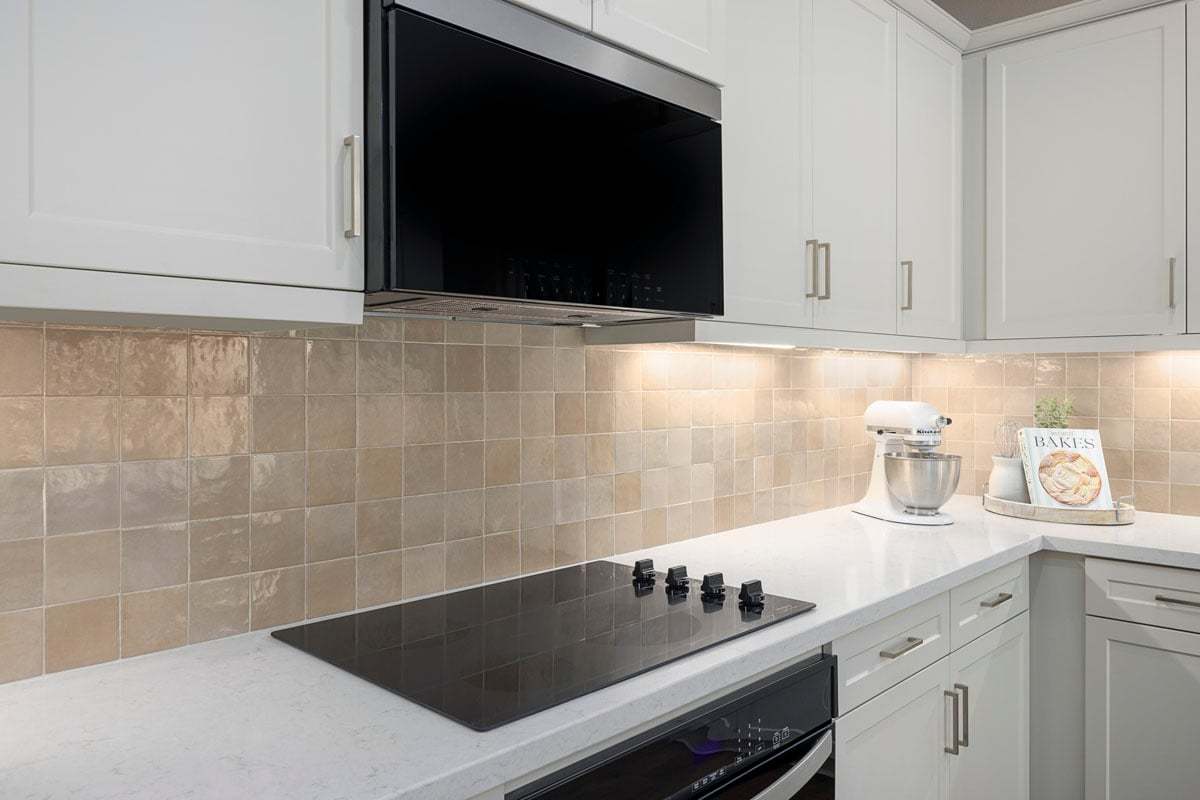 Plan 2533 Modeled - Optional quartz countertops and custom tile backsplash