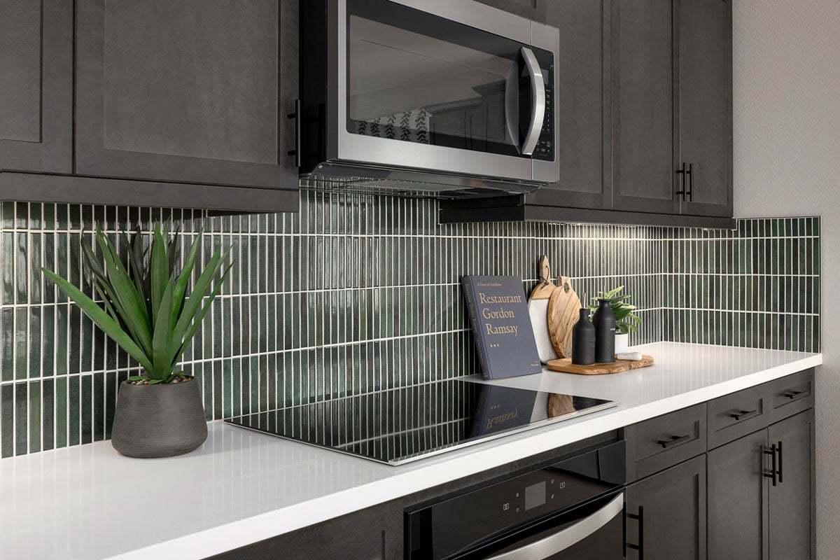 Plan 3118 Modeled - Optional built-in oven under cooktop